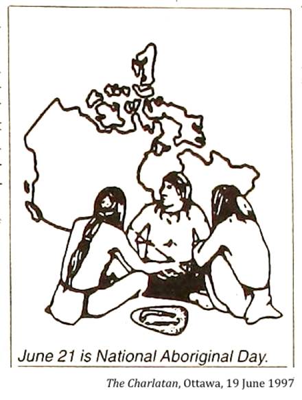 :::1997 06 19 National Aborigiinal Day The Charlatan Ottawa June 21.jpg
