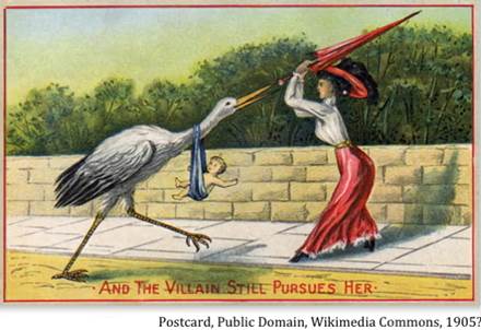 :::1905 postcard birth control artist not credited public domain via wikimedia commons.jpg
