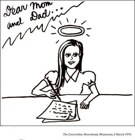 :UNIVERSITY LIFE:1 FAMILY:1992 03 06 letter home the concoridan moorehead minnesota.jpg