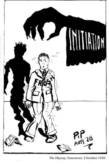 :UNIVERSITY LIFE:4 FROSH initiation:1930 10 03 initiation the ubysse.jpg