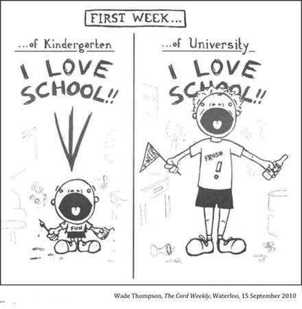 :UNIVERSITY LIFE:4 FROSH initiation:2010 09 15 frosh the cord weekly waterloo.jpg