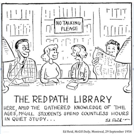 :UNIVERSITY LIFE:9 LIBRARY:1954 09 29 library mcgill daily5.jpg