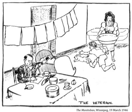 :UNIVERSITY LIFE:11 REMEMBRANCE:1946 03 19 veteran the manitoban win.jpg