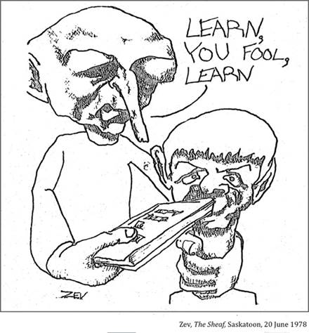 :UNIVERSITY LIFE:21 TEACHING:1978 06 20 learning the sheaf saskatoon.jpg