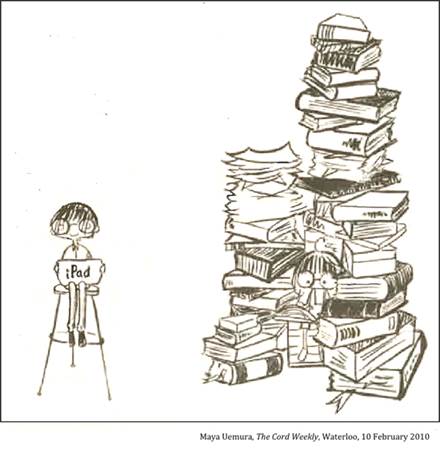 :UNIVERSITY LIFE:21 TEACHING:2010 02 10 fate of books the cord weekly waterloo.jpg