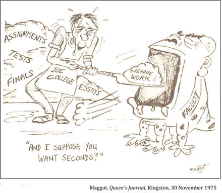 :UNIVERSITY LIFE:22 ASSIGNMENTS:1975 11 30 assignments queen's journal kingston .jpg