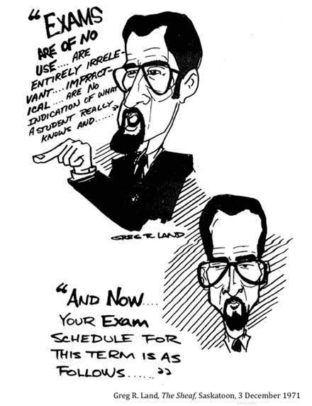 :UNIVERSITY LIFE:23 EXAMS cramming:1971 12 03 exams the sheaf saskatoon.jpg