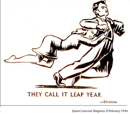 :UNIVERSITY LIFE:26 DATING dances, Sadie Hawkins:1944 02 08 leap year queen's journal kingston3.jpg