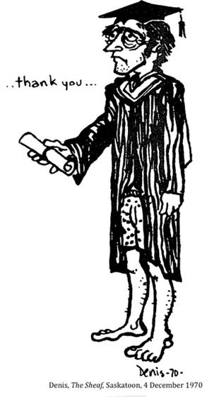 :UNIVERSITY LIFE:28 GRADUATION diploma, jobs:1970 12 04 grads the sheaf saskatoon2.jpg